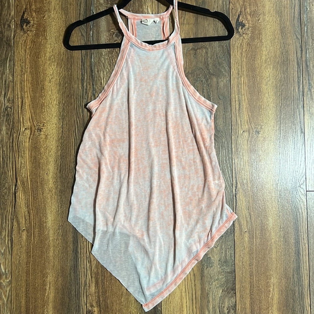 White Crow | Slub Knit Raw Hem V Tank